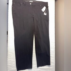 2 pairs For $30-89th & Madison Black Comfort Waist Pants-NWT
